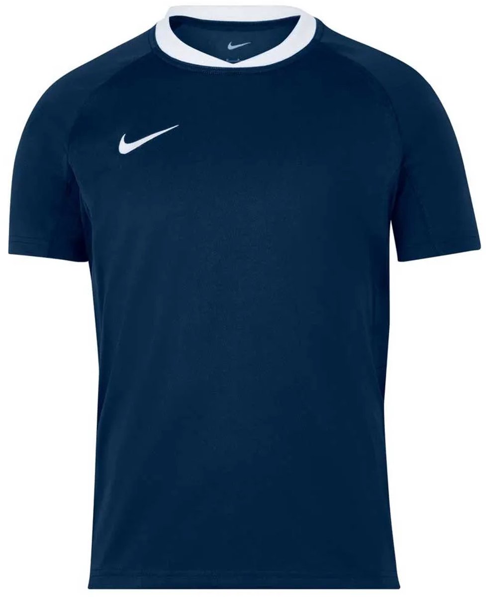 Nike Team Stock Crew Razor T-shirt Met Korte Mouwen Man Marineblauw