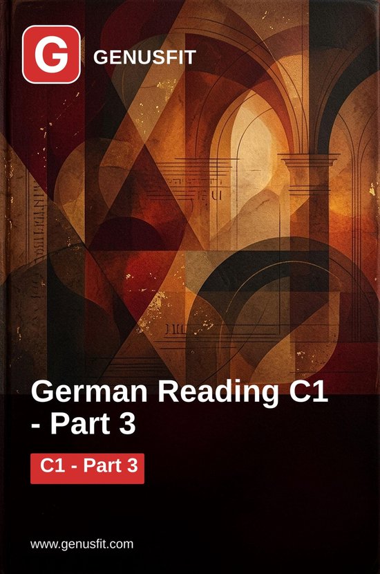 GenusFit: German Reading C1. Part 3/6 - cover