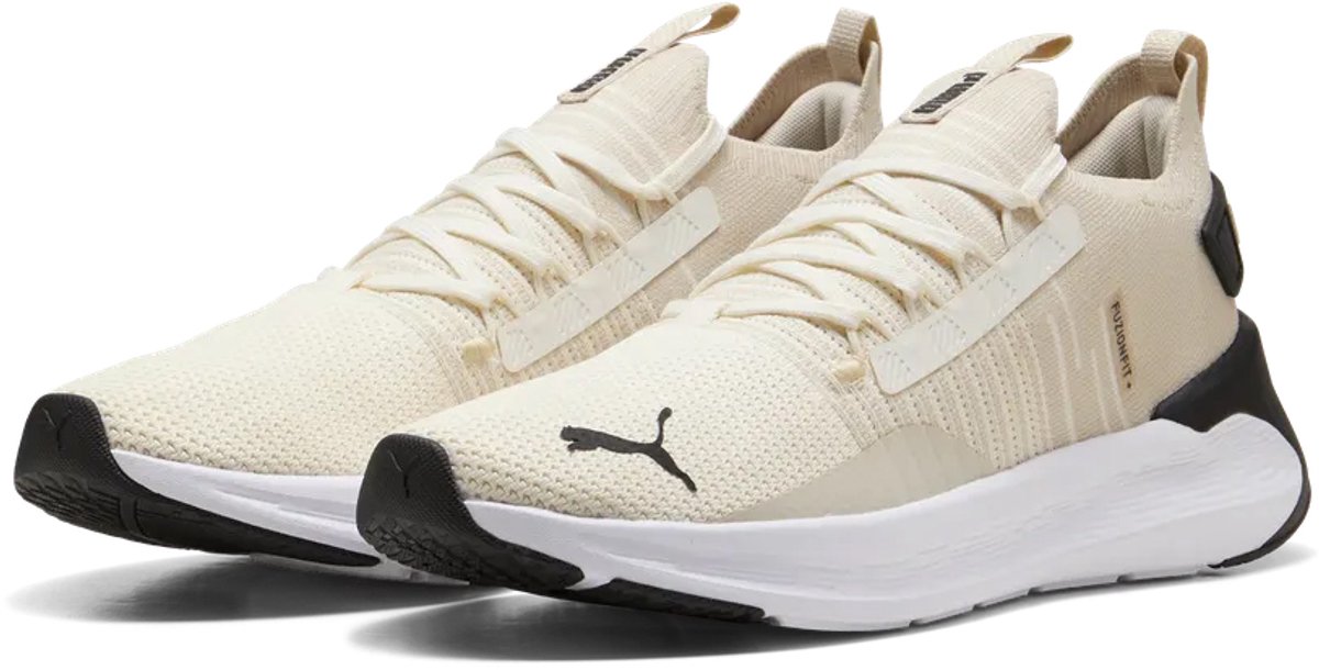 Puma Softride Symmetry Fuzion LS Unisex Sportschoenen Schoenen 311482 13 warm Natuur