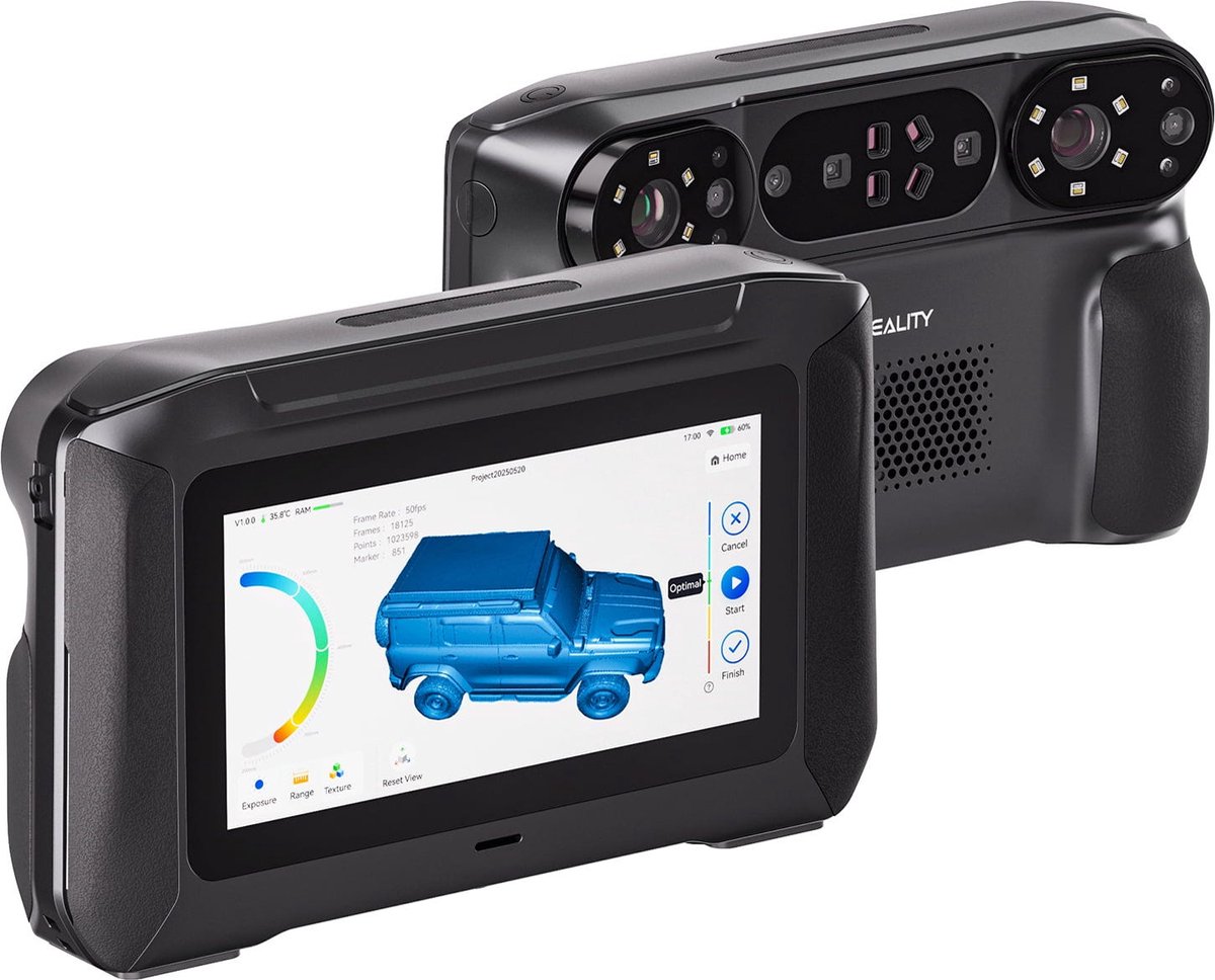 Image of Creality Sermoon P1 - All-in-One 3D Scanner - Standalone & Wireless - 6 inch Touchscreen