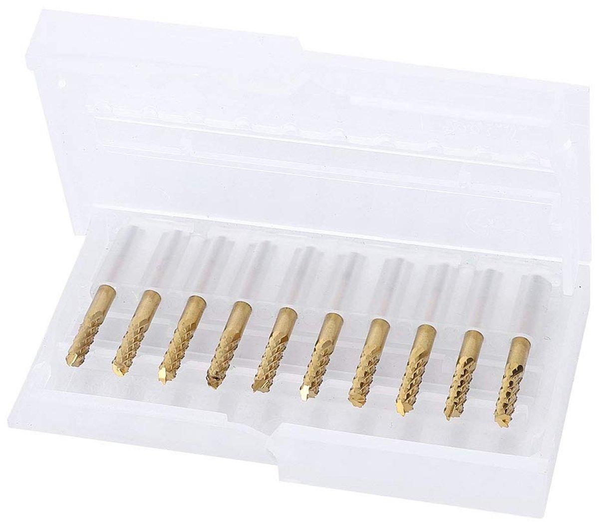 Solidchoice - 10 Stuks Carbide Frees voor CNC Graveren 1/8"