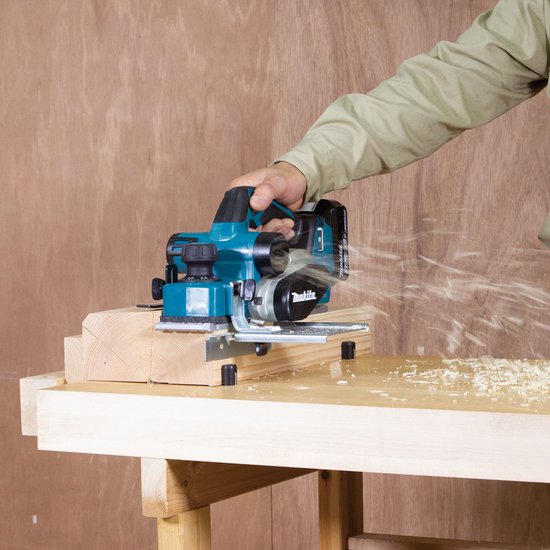 Makita DKP181Z draadloze schaafmachine met AWS radio-adapter 18 V (zonder batterij) van Makita — afbeelding 5