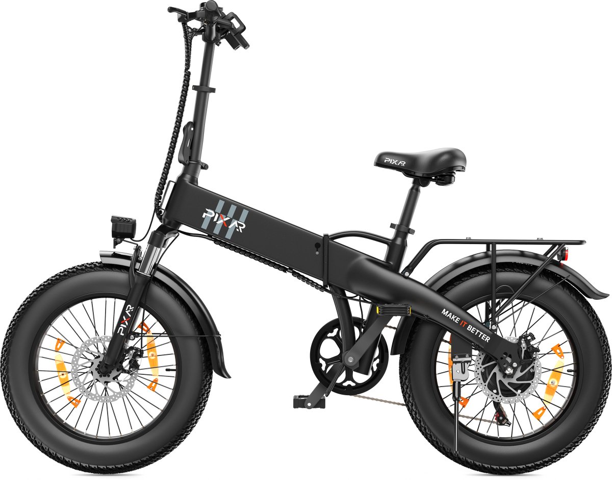 SMARTAI 20x4.0" Elektrische Fiets - Actieradius 100km - 20 Inch opvouwbare City Commuter E-Bike thumbnail 2