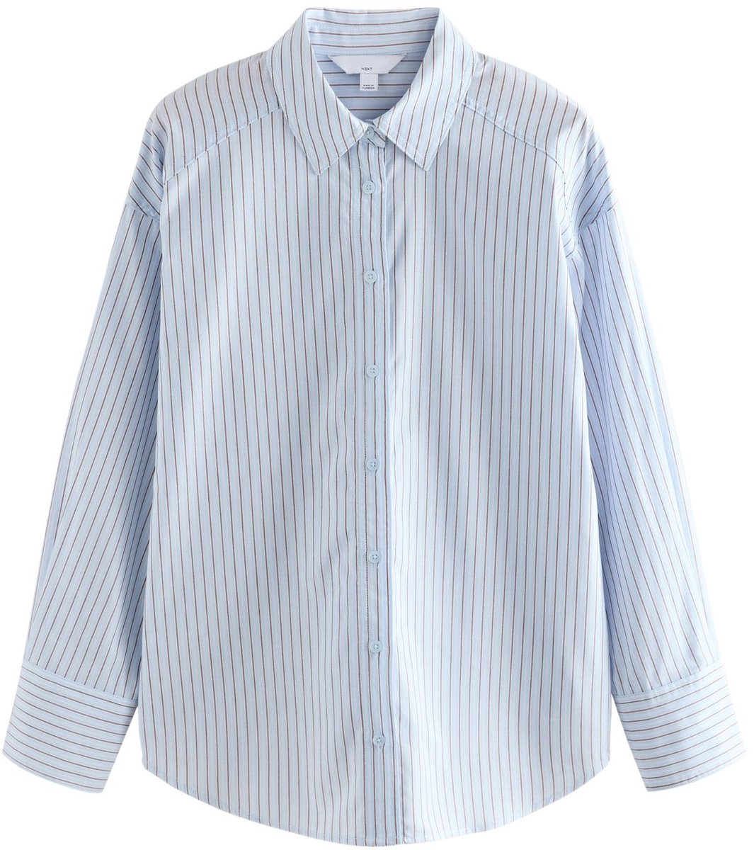 Next - Dames - Oversized boyfriend-overhemd - Grijs