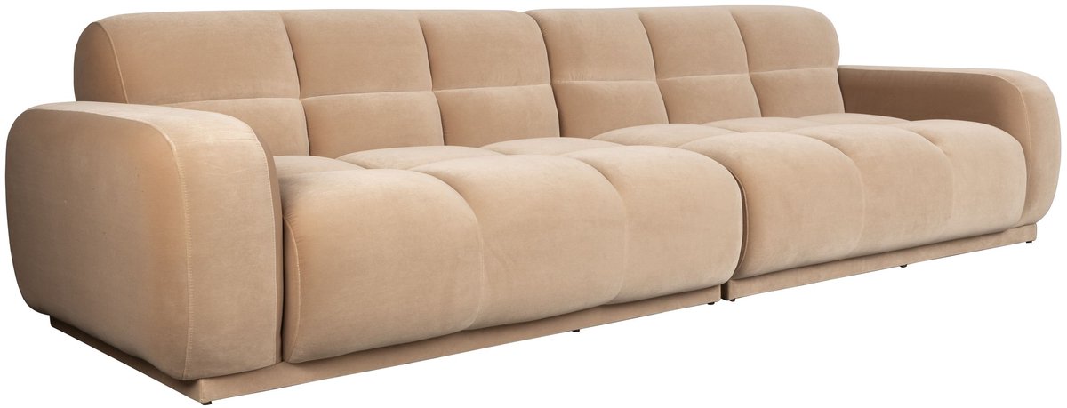 Zuiver Hazel 4,5-Zitsbank Beige