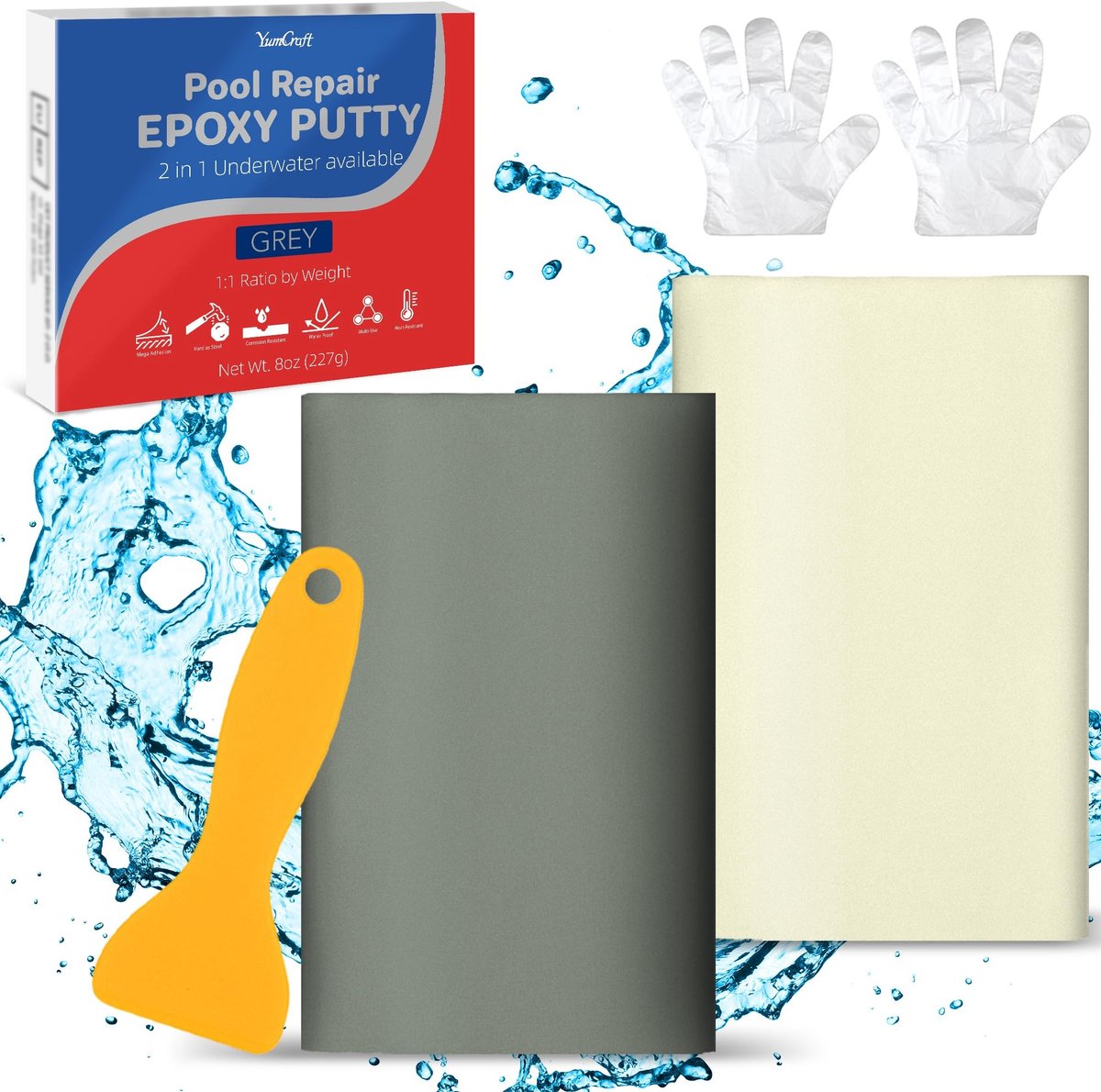 Solidchoice - 2 Componenten Epoxyharsklei voor Reparaties