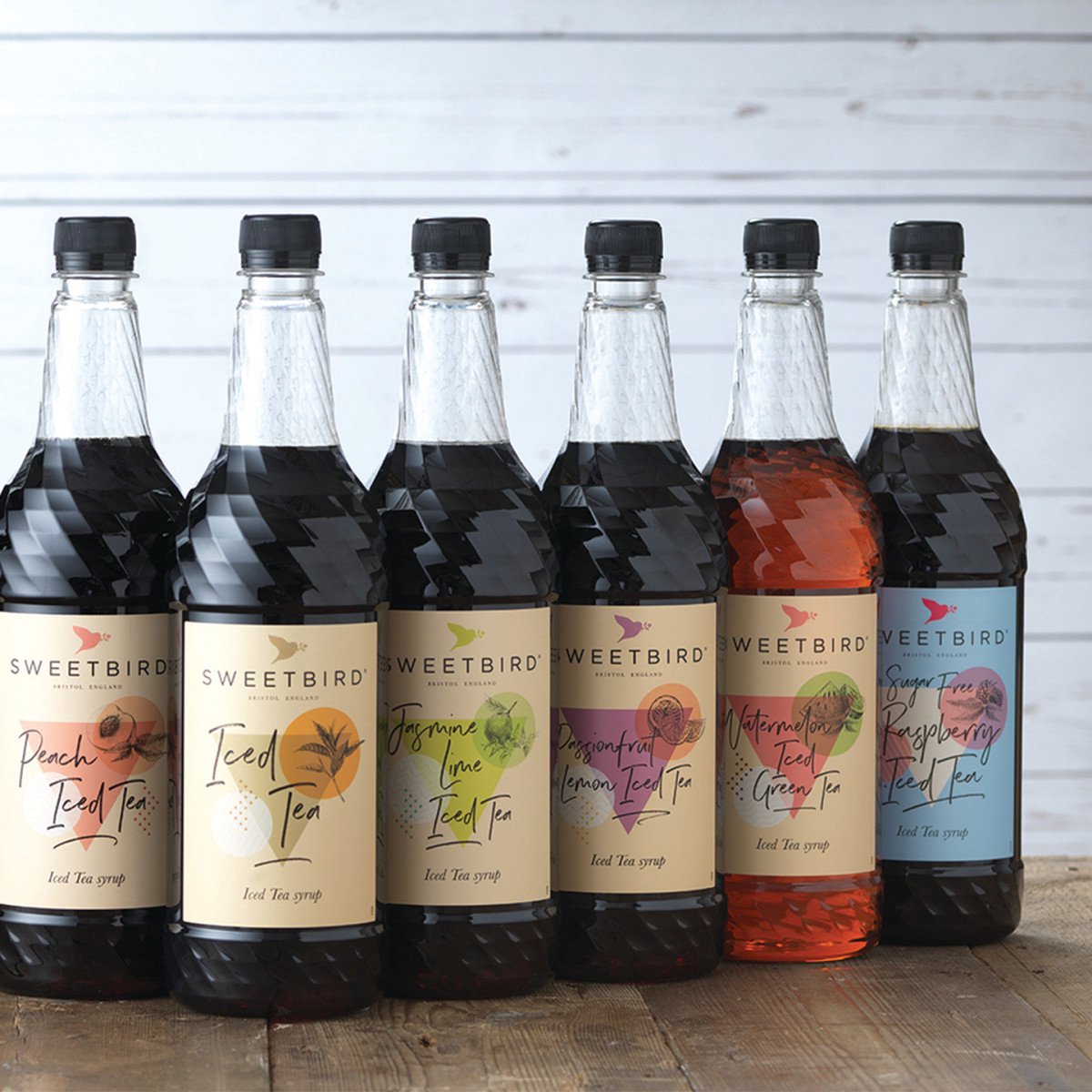 Siroop voor ijsthee Sweetbird Watermelon Iced Green Tea, 1 l
