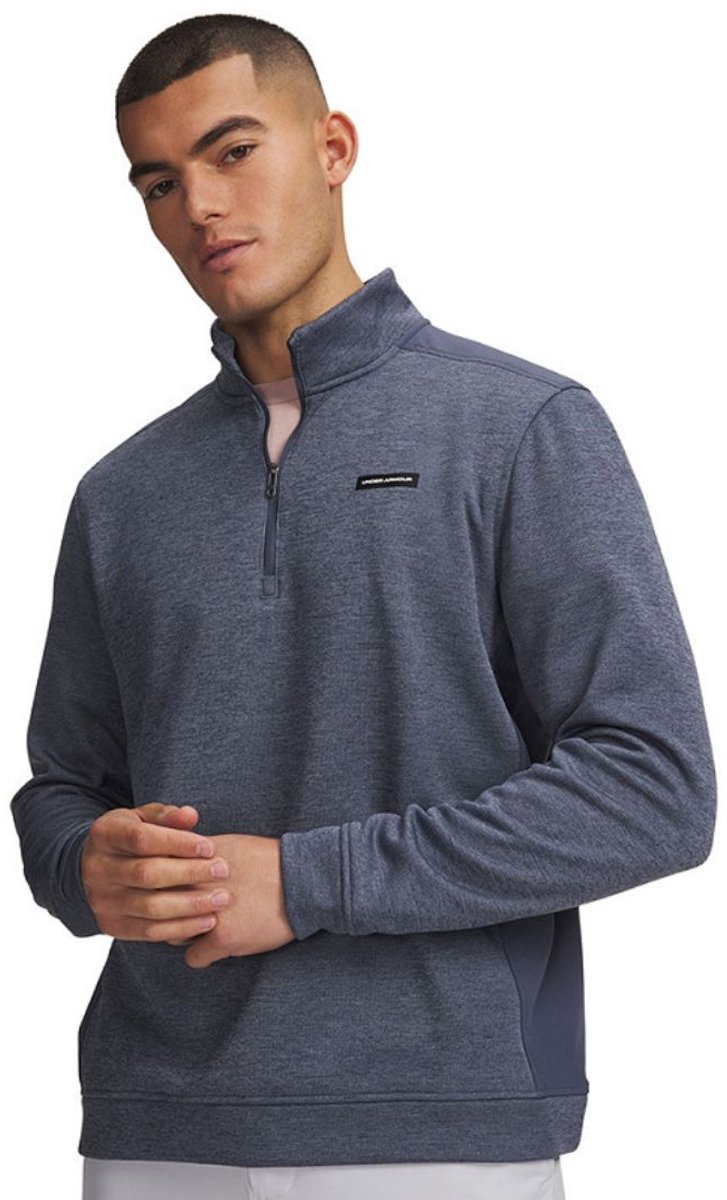 Under Armour Sweater Fleece Hybrid HZ Down Pour Gray Heren