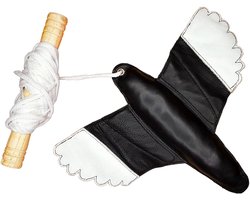 VlaMiTex J57 Feathering Game Bait for Falcon Training, 110 g, Black/White - ShopVlot