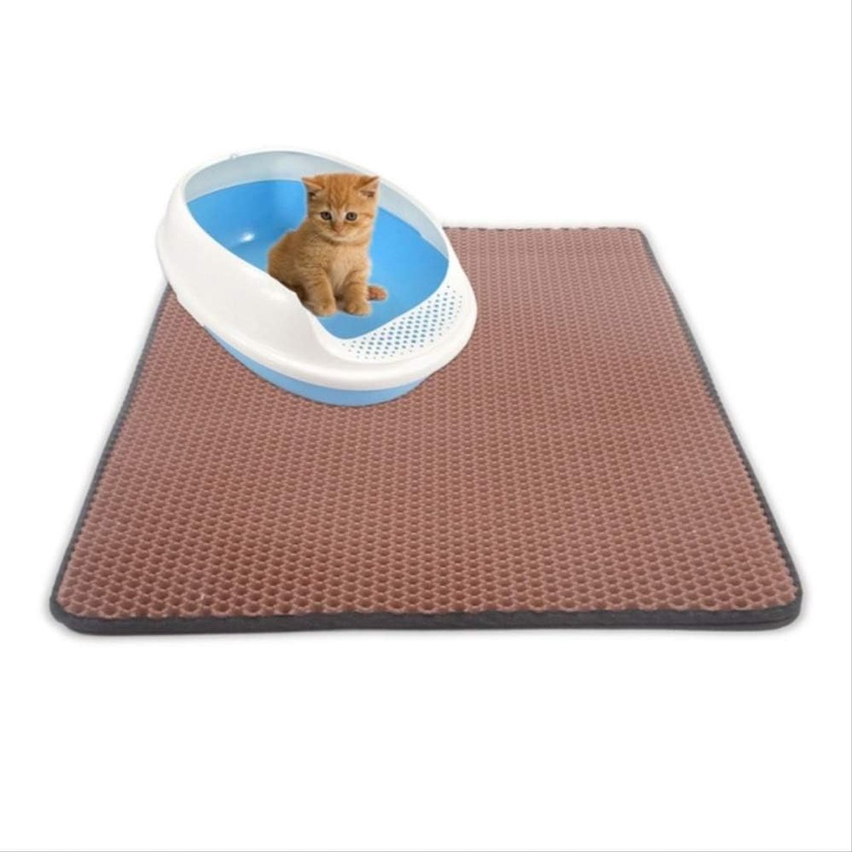 Tappetino Lettiera Gatto Lettiera Voor Gatti Eva Doppio Strato Lettiera Voor Gatti Trappola Voor Dieren Domestici - ShopVlot