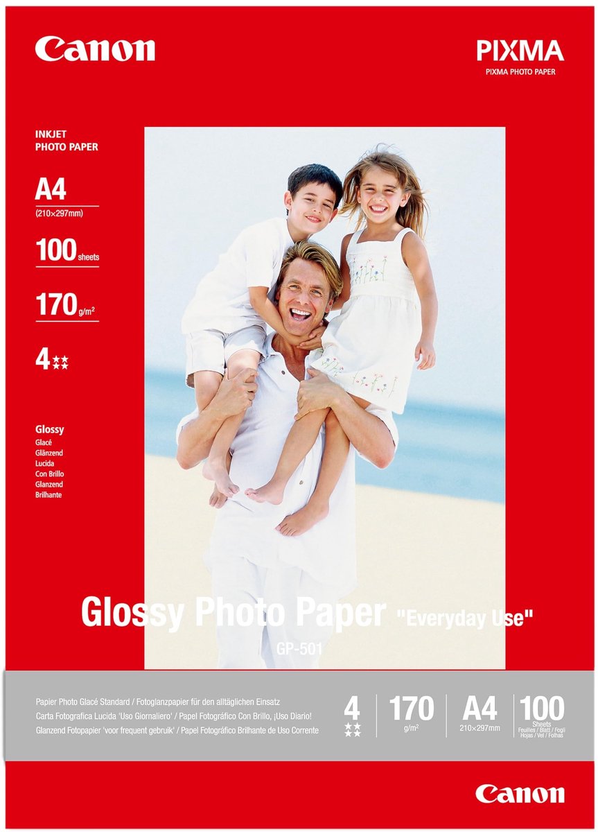Solidchoice - Fotopapier A4 (200 g/m²), 100 Vellen voor Hoogwaardige Afdrukken