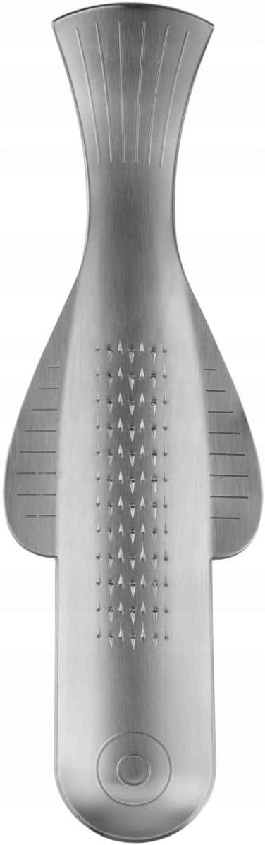 RVS Gemberrasp AISI 430 - Zilverkleurig, 18,5 cm - Modern Keukenaccessoire