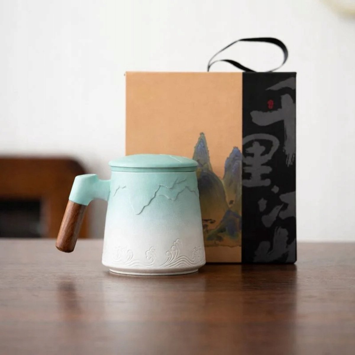 Nagomi Mok met Infuser - Mintgroen / 400ml