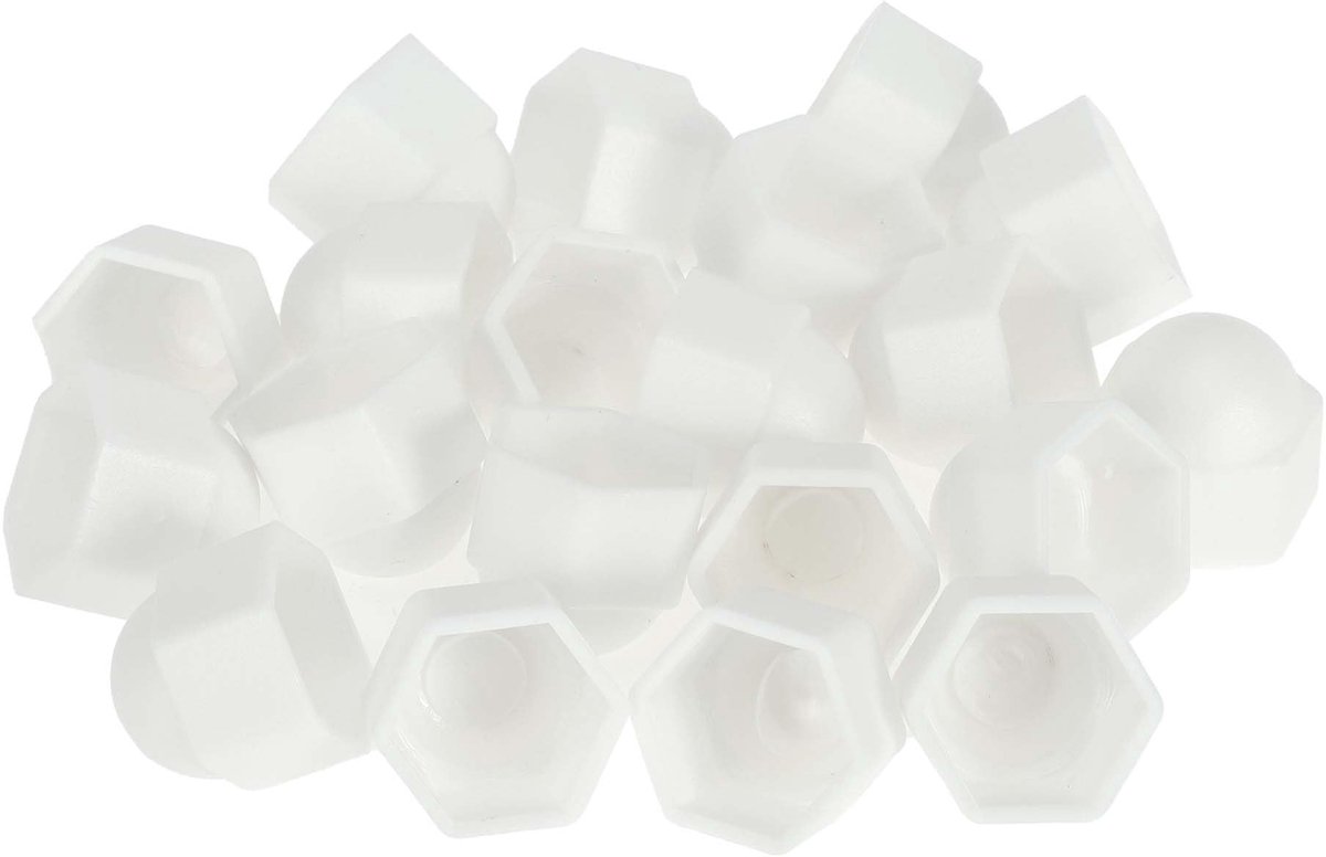 Solidchoice - Wielmoer Bout Exterieur 17mm Wit Plastic