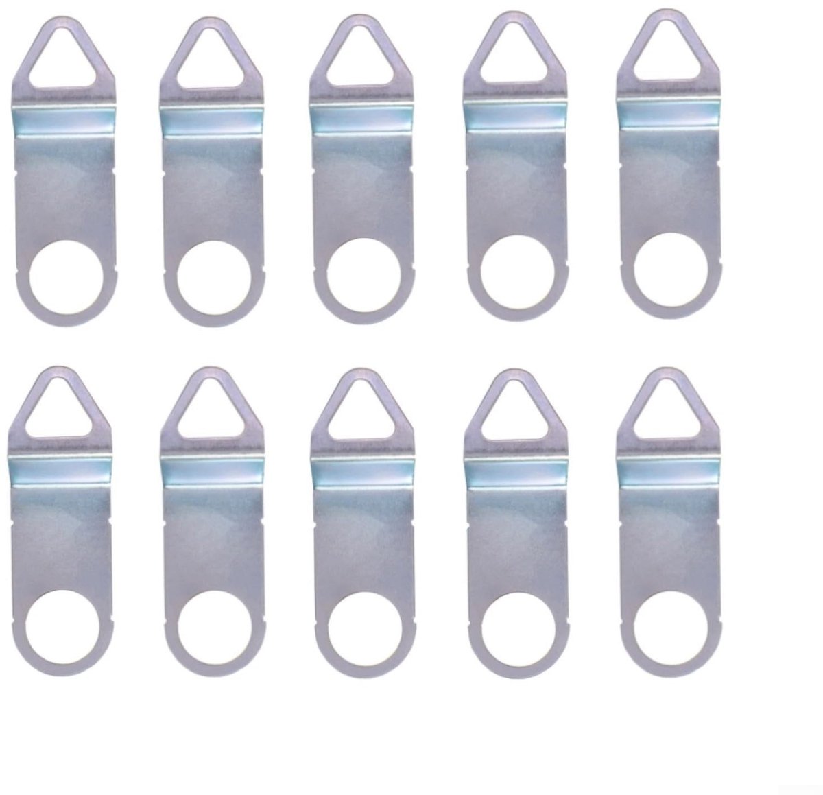 Solidchoice - 10 Stuks Quartz Wandklok Mechanisme met Hanger - DIY Klokaccessoires