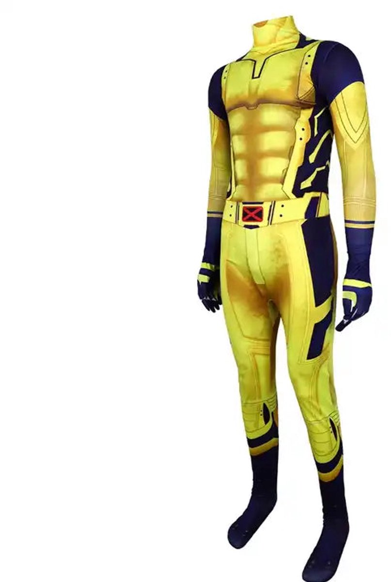 Wolverine | eindbaas | Kostuum | 122 (6/7 Jaar) | Verkleedkleding | Superhelden