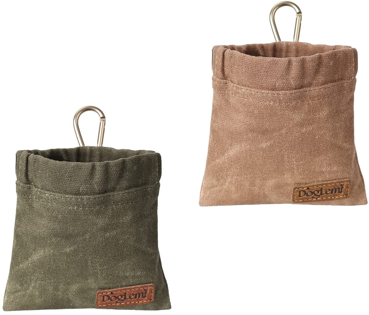 Solidchoice - Handsfree Hondensnoeptas met Karabijnhaak