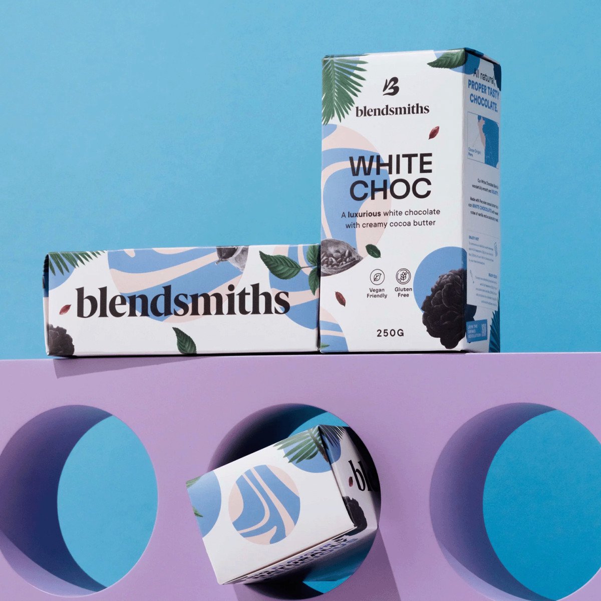 Witte warme chocolademelk Blendsmiths, 250 g