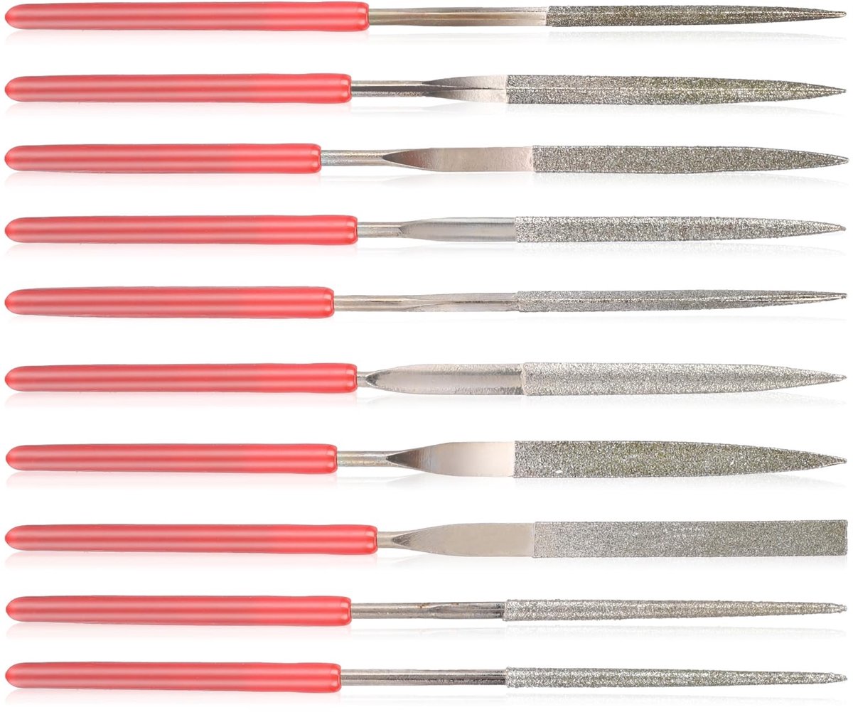 Solidchoice - Mini Diamantvijlset met 10 Stuks