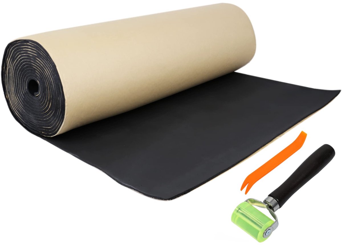 Solidchoice - Geluidsisolatiemateriaal voor Auto 5mm met Montagegereedschap
