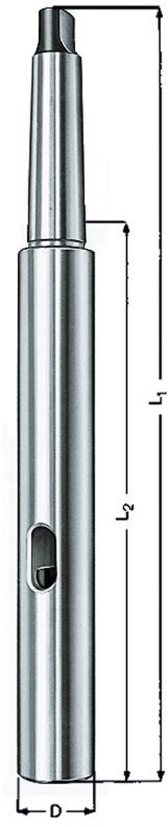 Röhm Boor- en ruimverlengstukken, Conus buiten MK 4, Conus binnen MK 4 - 029170
