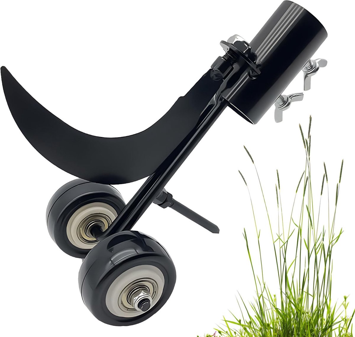 Solidchoice - Onkruidverwijder Tool met Wielen voor Tuin