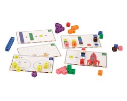 Learning Resources MathLink Cubes - Reken speelgoed voor 3+ jaar - 100 stuks
