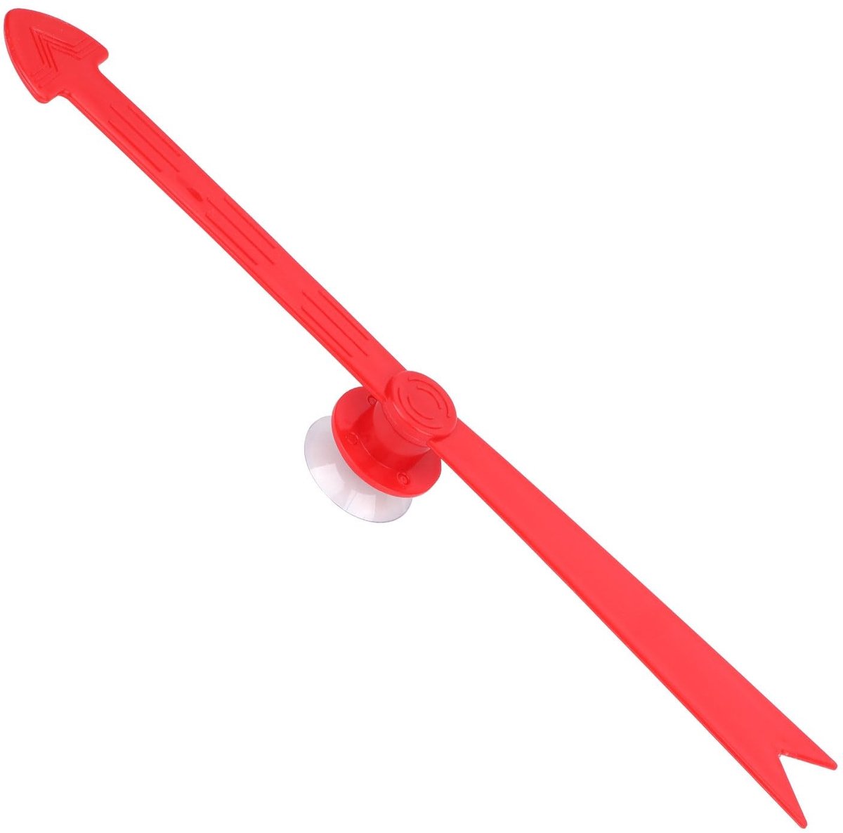 Solidchoice - Grote Rode Spinner met Suction Cup voor Spelletjes