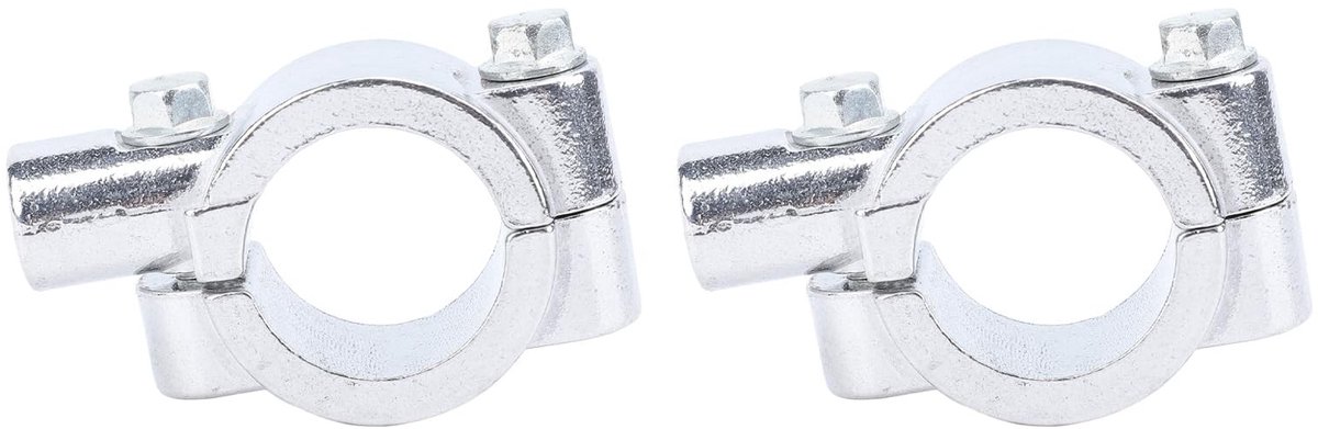 Solidchoice - Set van 2 Aluminium Motor Spiegelbevestigingsklemmen