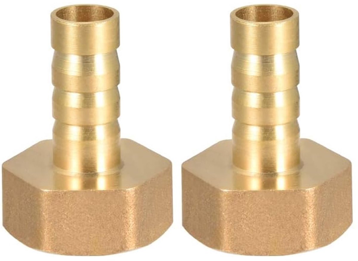 Solidchoice - Messing Slangtuit 10mm voor Diverse Toepassingen