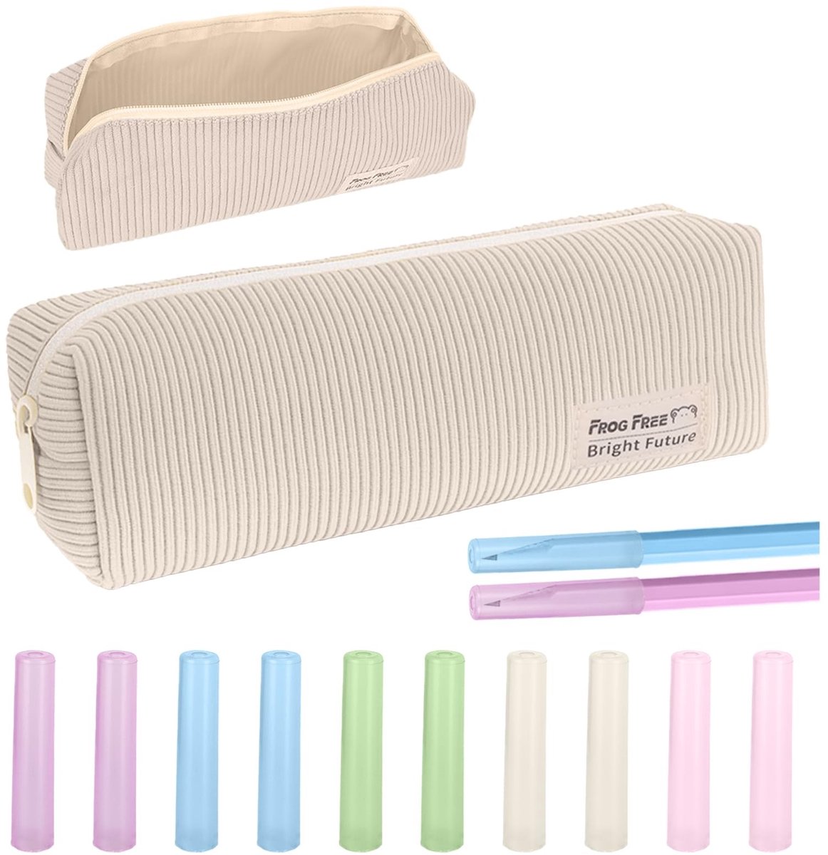Solidchoice - Esthetisch Pennenetui met 10 Potloodhulzen