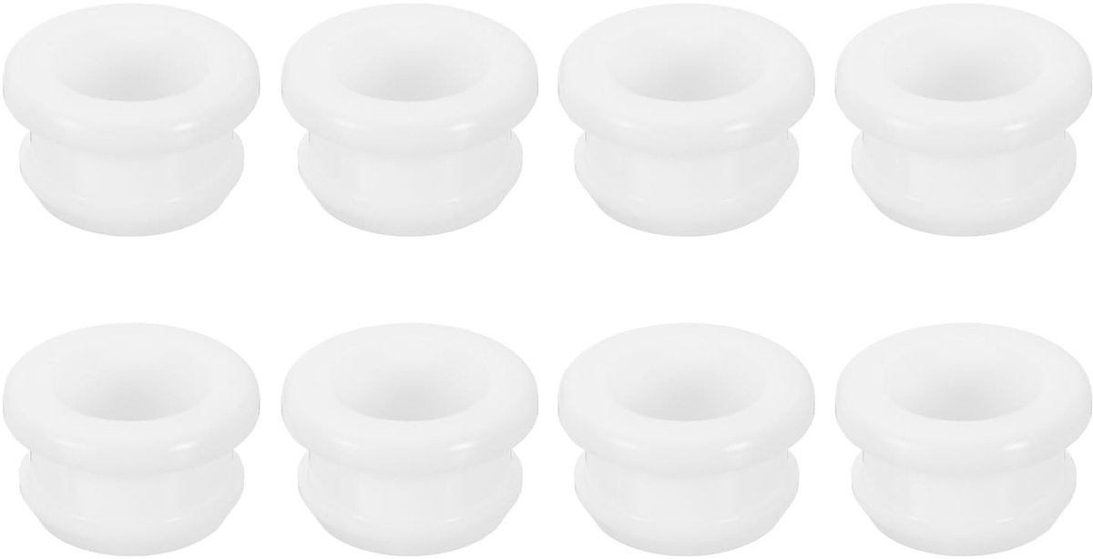Solidchoice - Set van 8 Rubber Caps voor Elektrische Kabels, Diameter 19mm