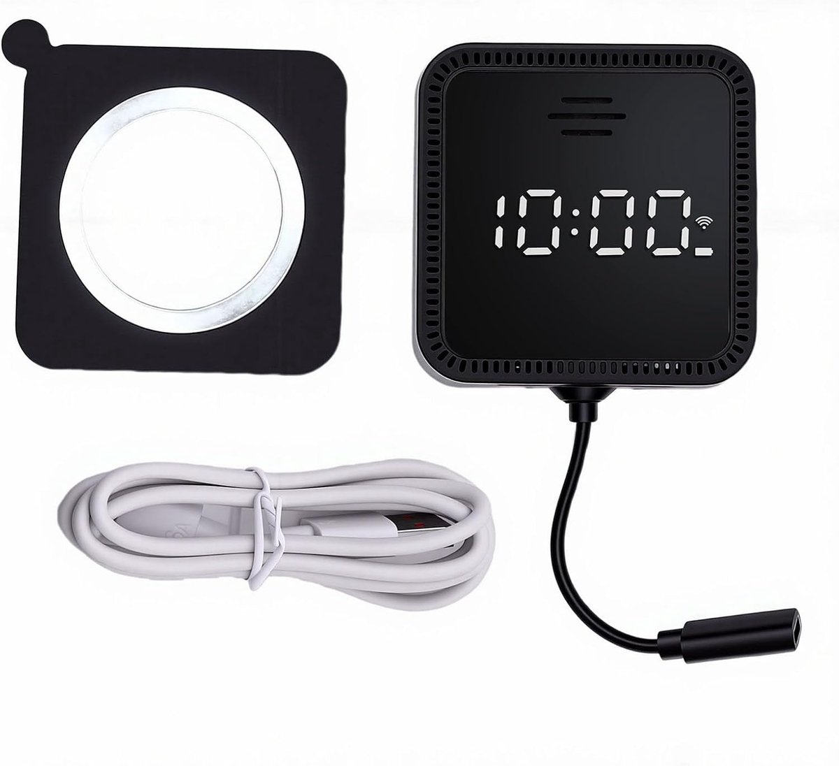 3MP Raambeveiligingscamera – Magnetische Kleefbevestiging – 2K HD-resolutie met Menselijke Detectie – Tweewegs Audio – 2,4GHz en 5GHz WiFi – IP-waterdichtheid