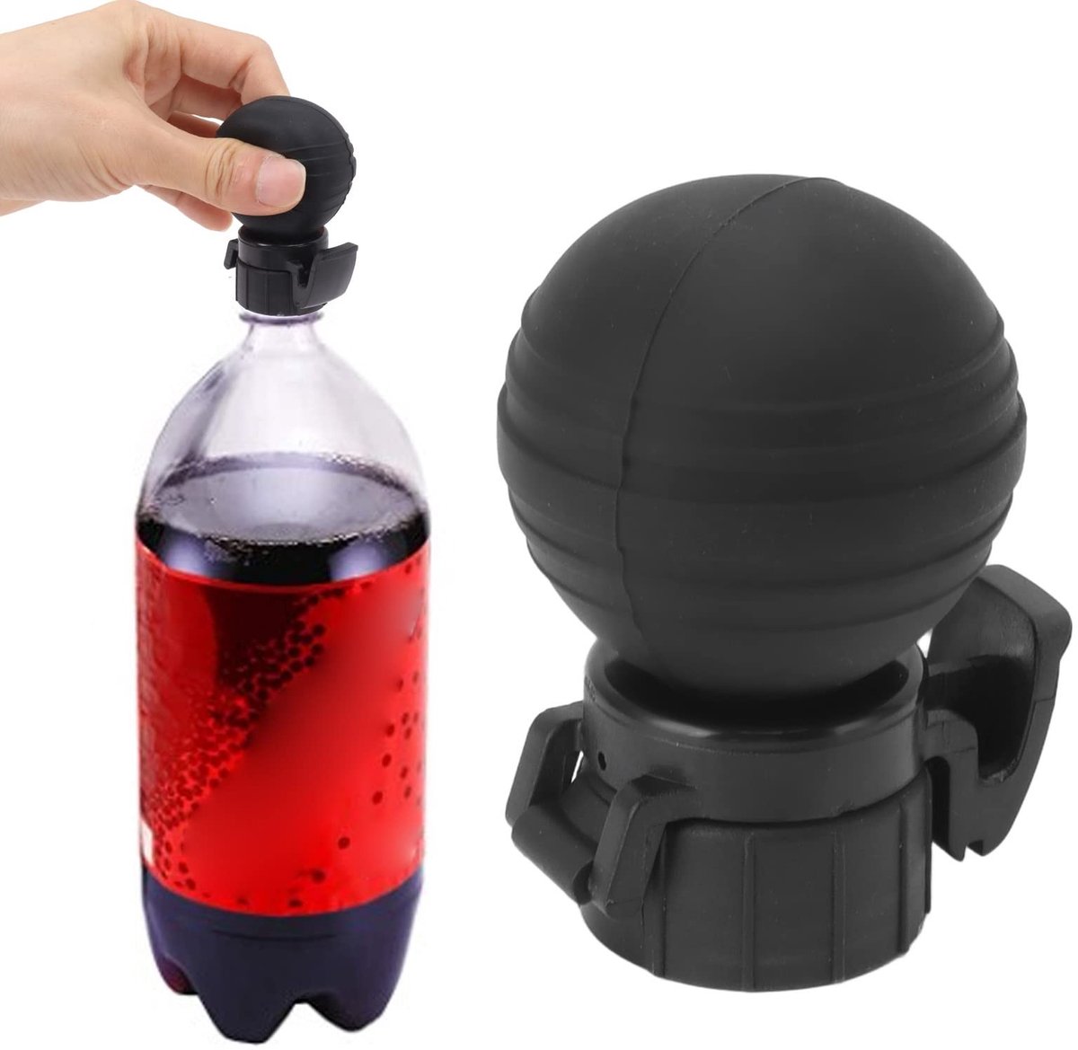 Solidchoice - Fizz Keeper, Pomp voor het Behouden van Koolzuur in Frisdrankflessen
