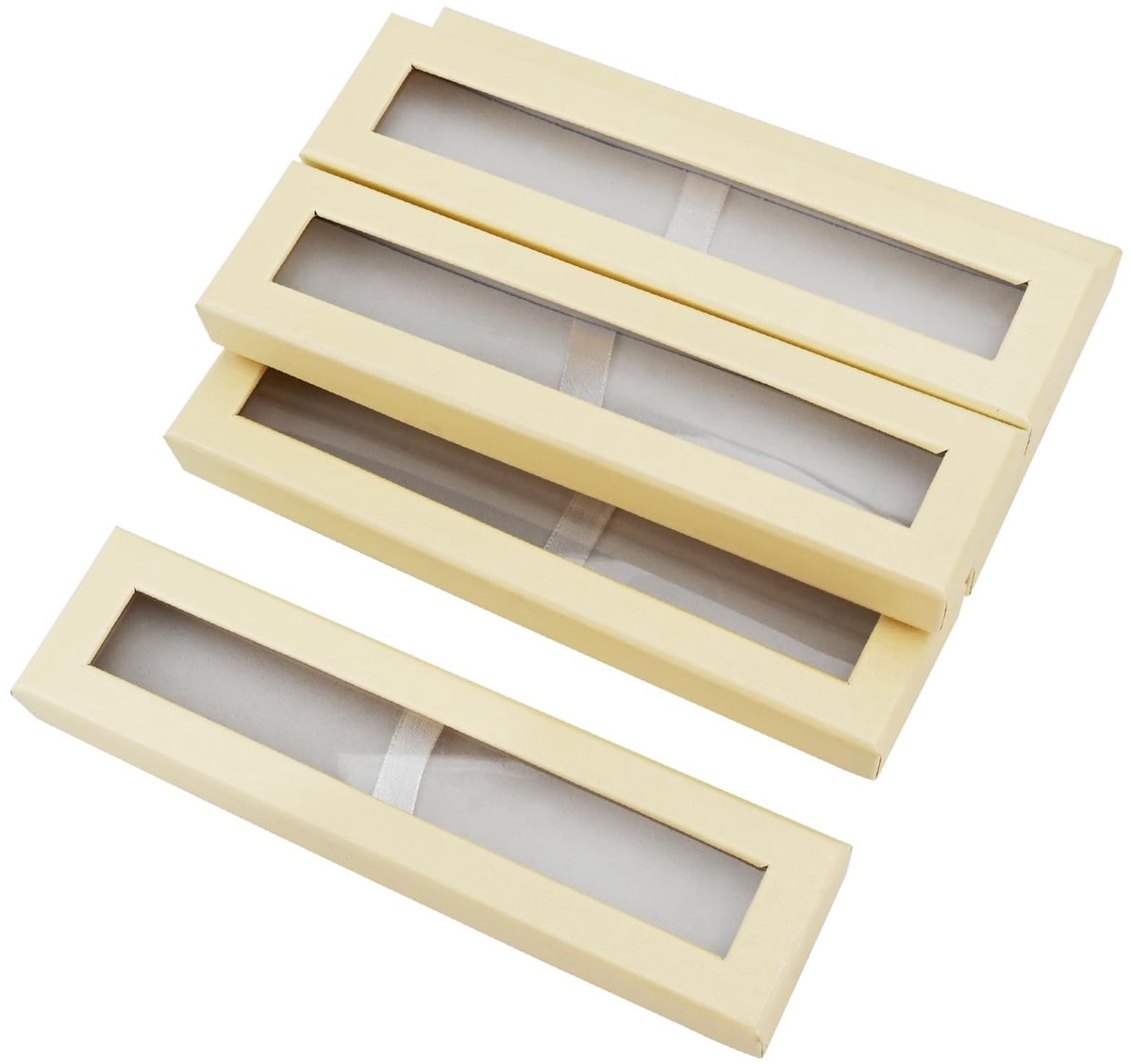Solidchoice - Set van 6 Pennendozen met Kussen voor Bescherming