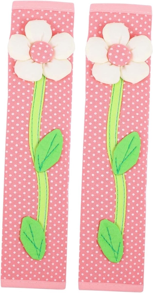 Deurklink beschermer - deurklink hoezen - 2 stuks - deur klink beschermer - deurklink beschermringen - muurbeschermer deurklink - muurbeschermer - deurbuffer - muur beschermer - 28*15cm - Roze