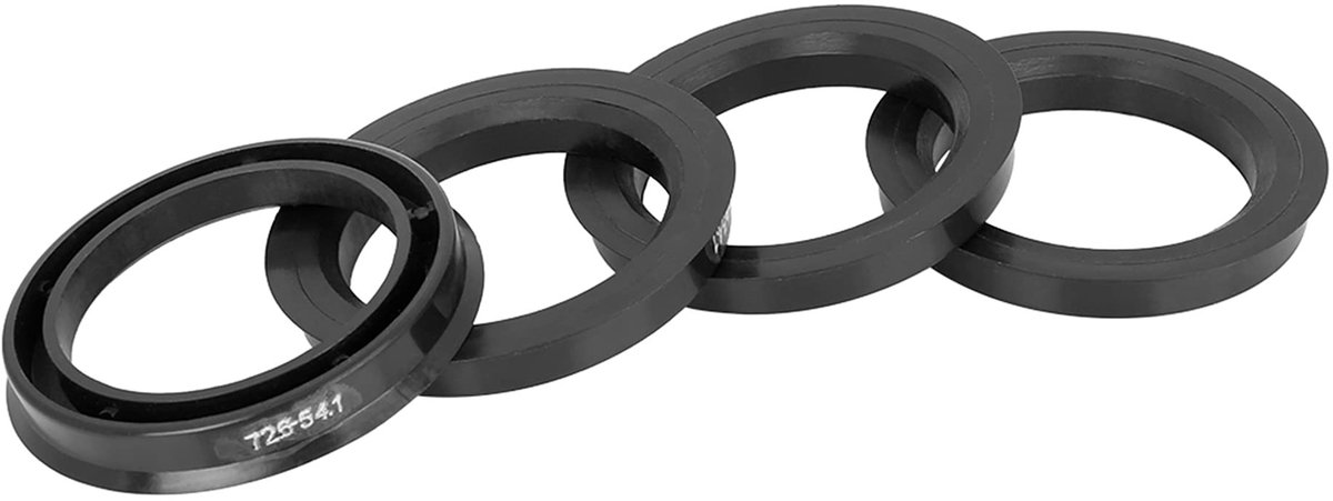 Solidchoice - Set van 4 Plastic Centreringsringen voor Velgen