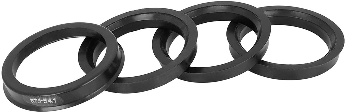 Solidchoice - Set van 4 Universele Plastic Centreringsringen voor Velgen