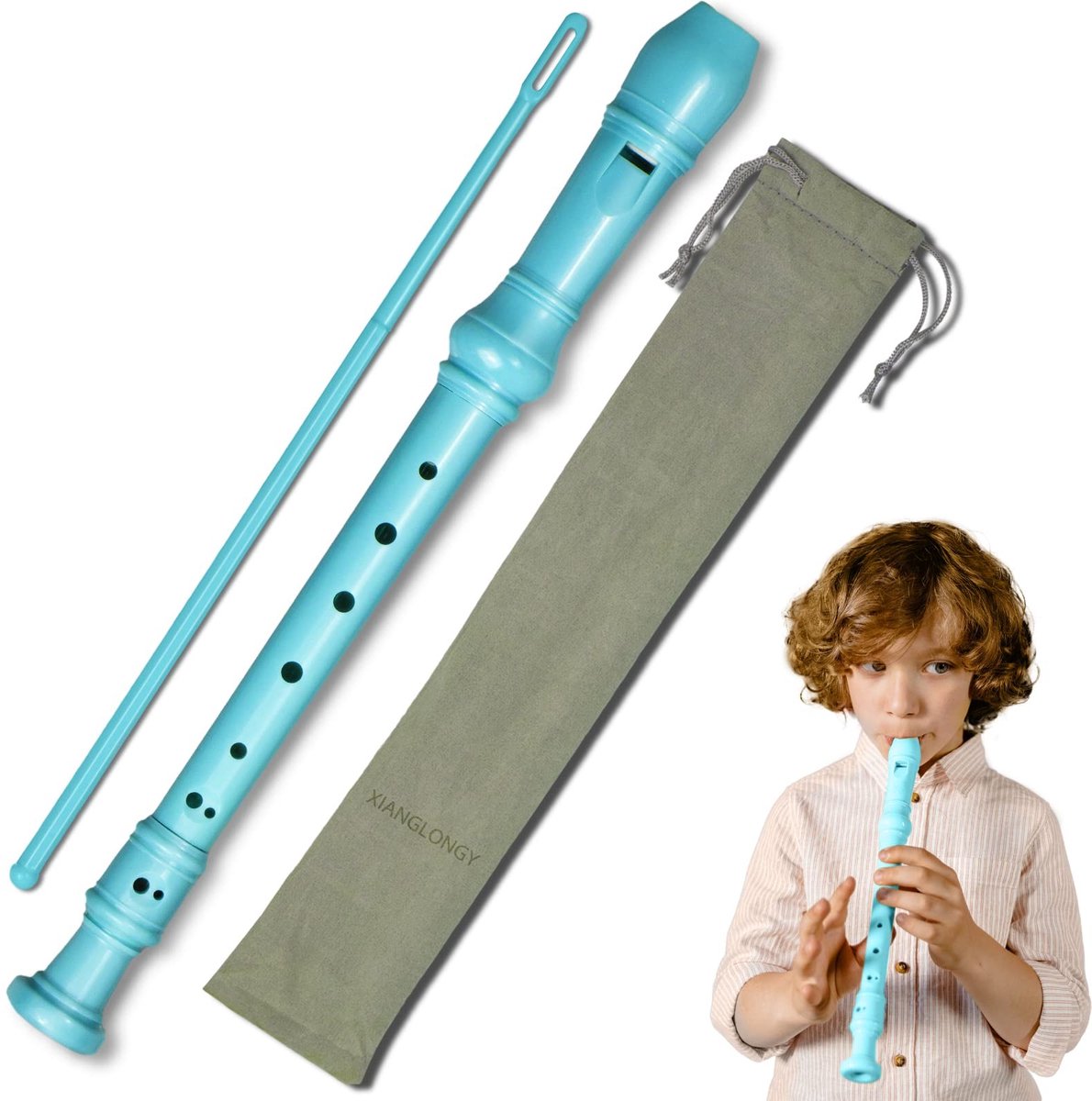 Solidchoice - Schattige Fluit met 8 Gaten voor Beginners