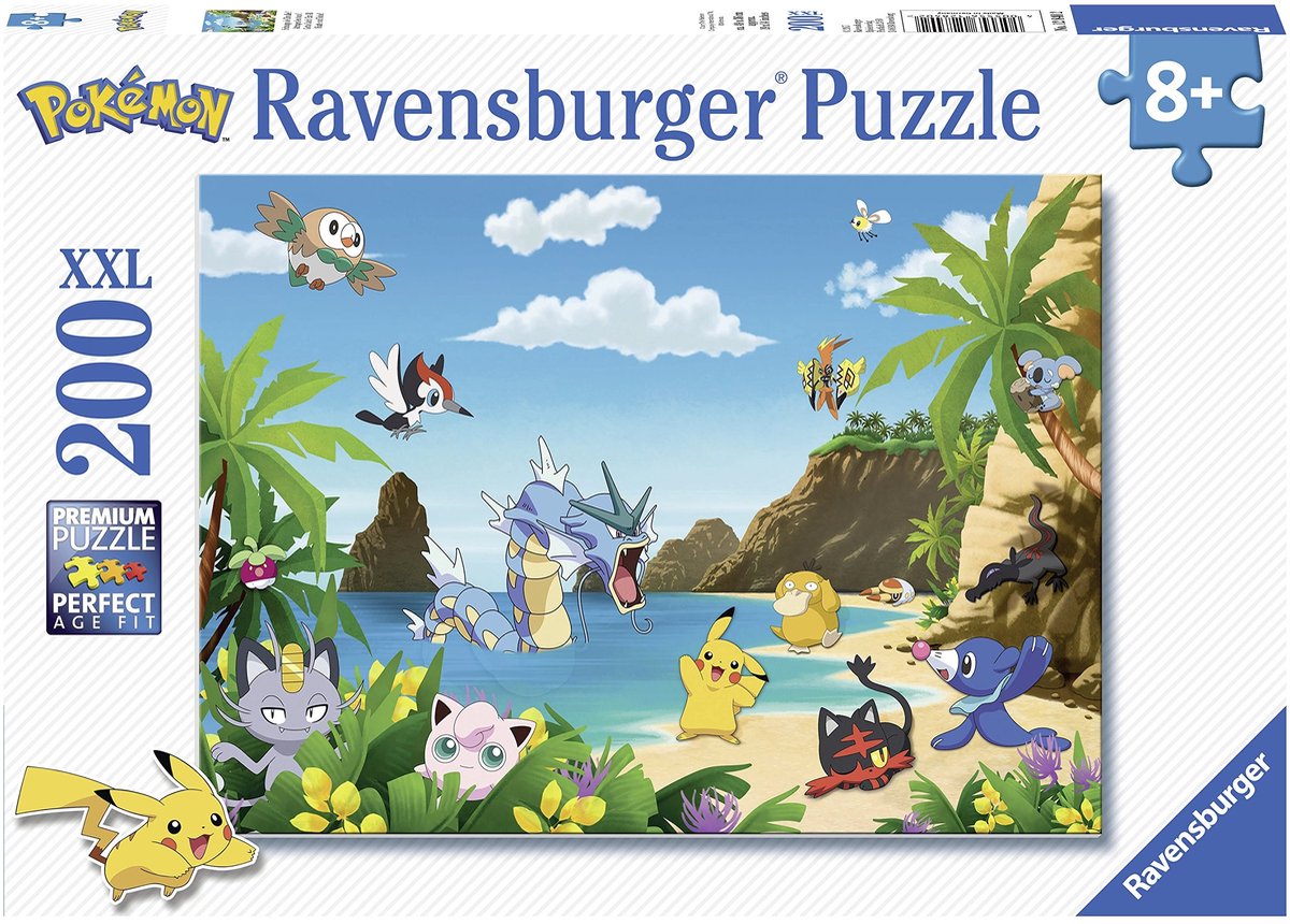 Solidchoice - Ravensburger Pokémon Legpuzzel met 200 Stukjes
