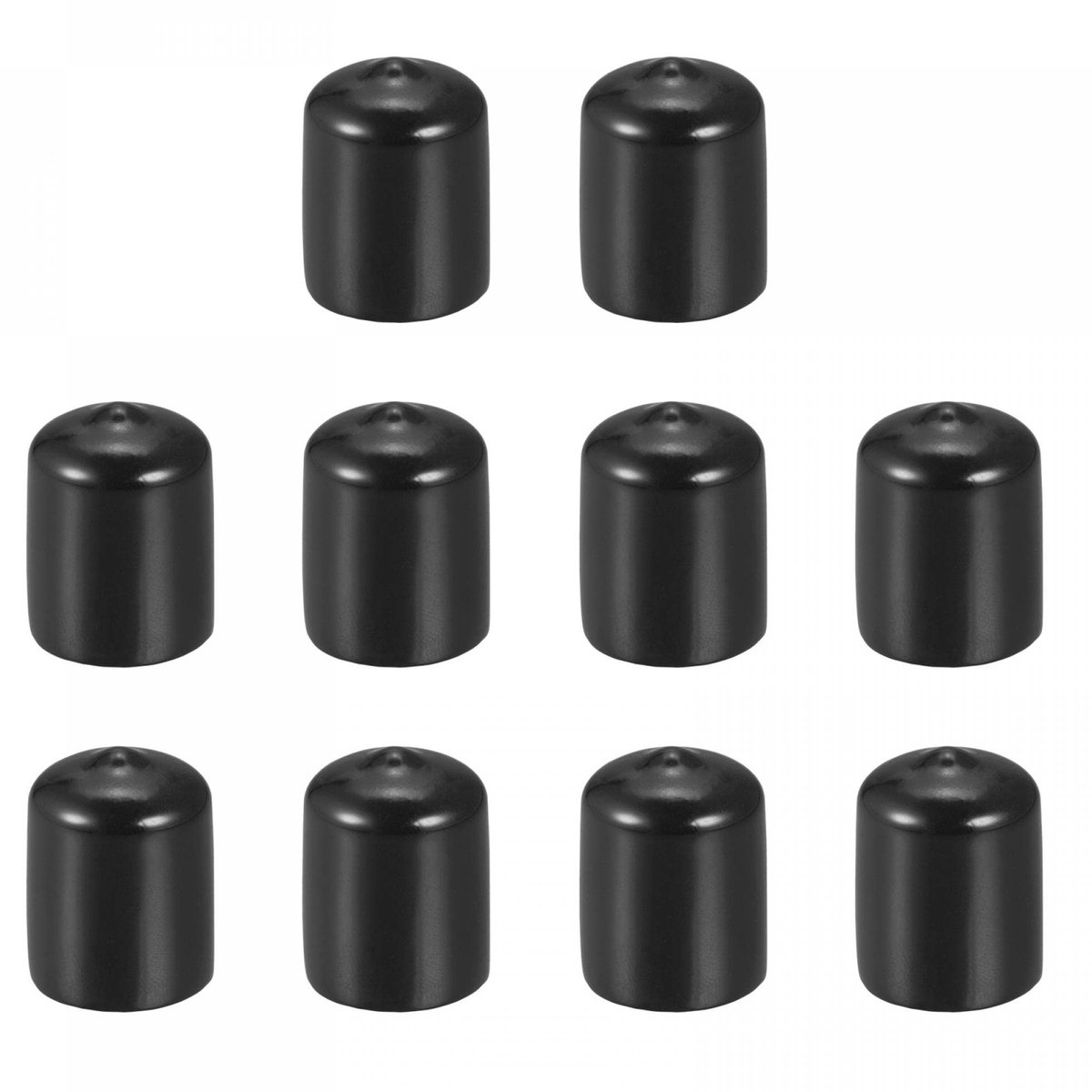 Solidchoice - 10 Stuks Rubber Einddoppen voor Meubels en Buizen