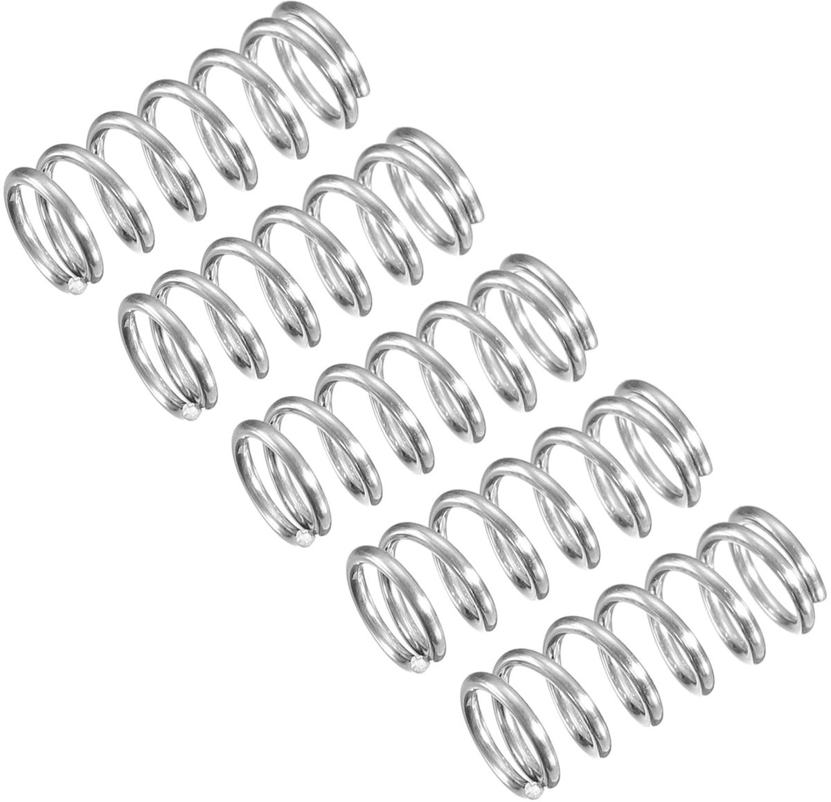 Solidchoice - Set van 5 Compressieveers van RVS 304