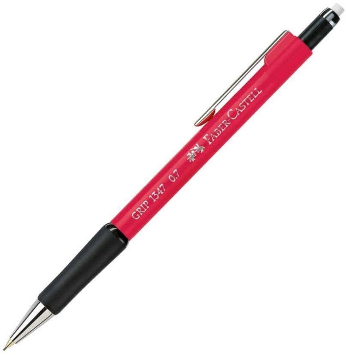 Solidchoice - Automatische Potlood met Rubber Grip en Metalen Clip