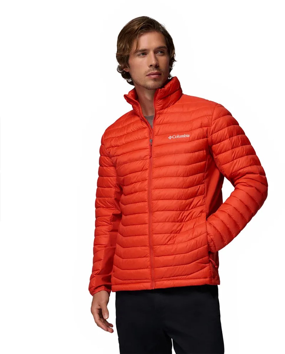 Columbia Powder Pass™ Hybrid Jas Oranje L Man