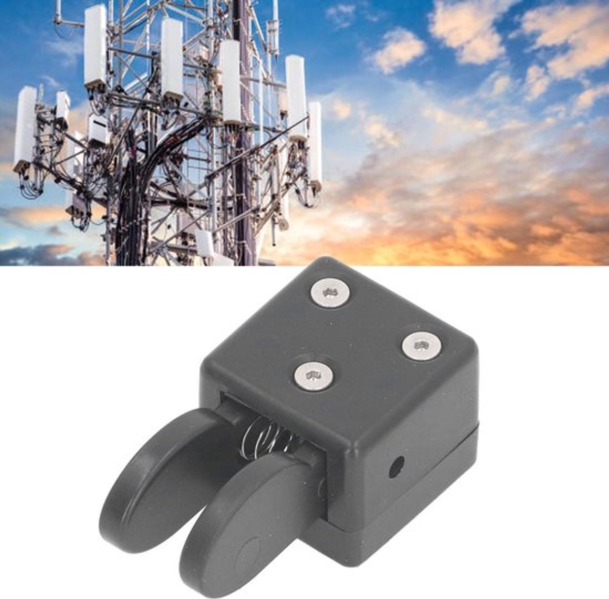 Dubbele Morse CW Codesleutel met Magnetische Basis