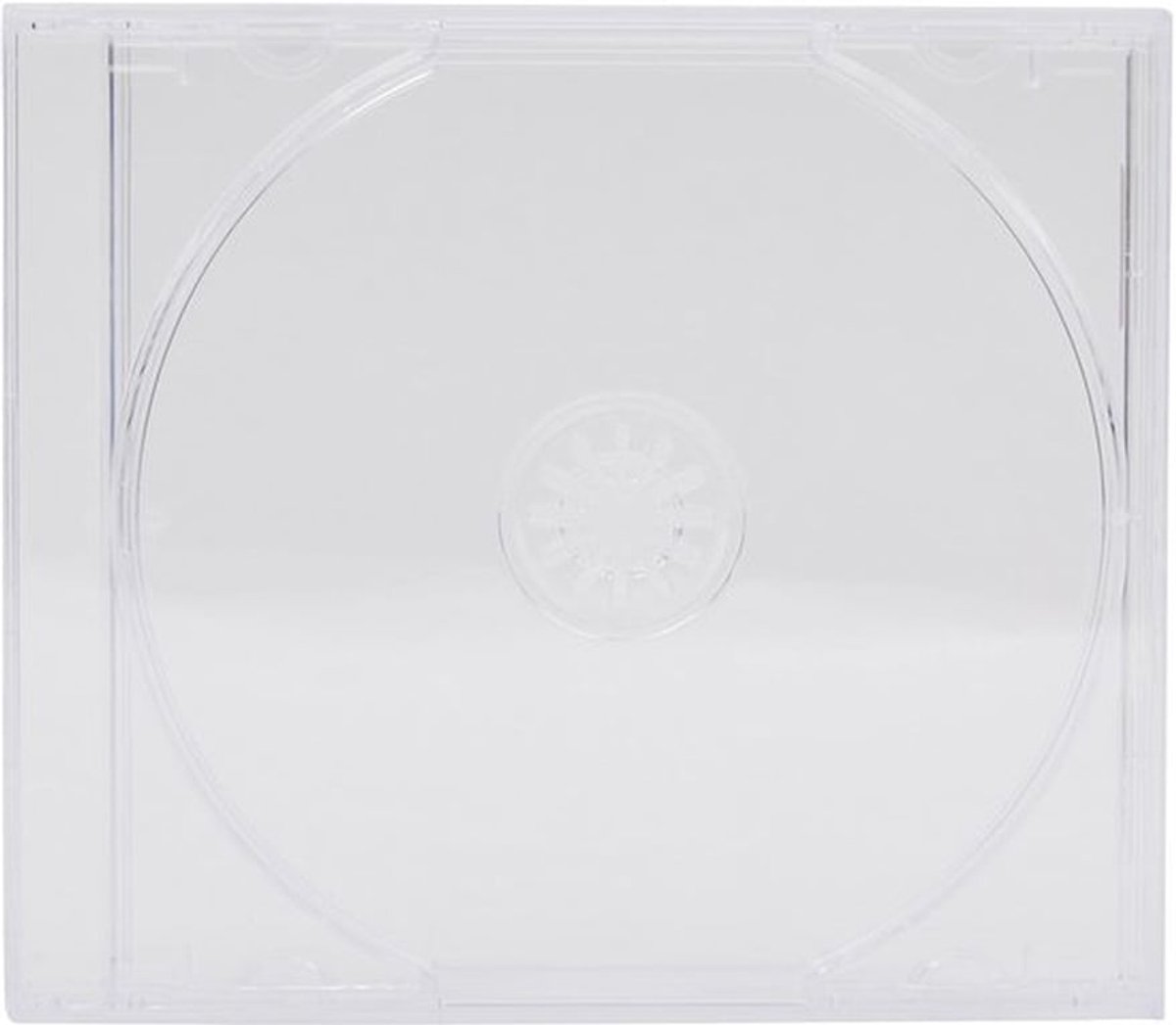 CD/DVD Hoesjes Professionele Kwaliteit - CD Hoesjes Transparant - CD Doosjes - CD Opbergmap - CD Hoesjes Jewel Case - Geschikt voor 1 Disc