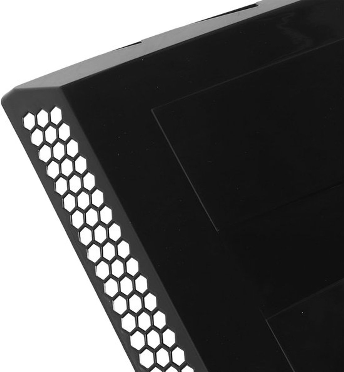 Decoratieve Ventilatiekap voor Auto - Universele Luchtinlaat, Glossy Zwart, Externe Accessoires voor Verbeterde Luchtstroom en Stijl