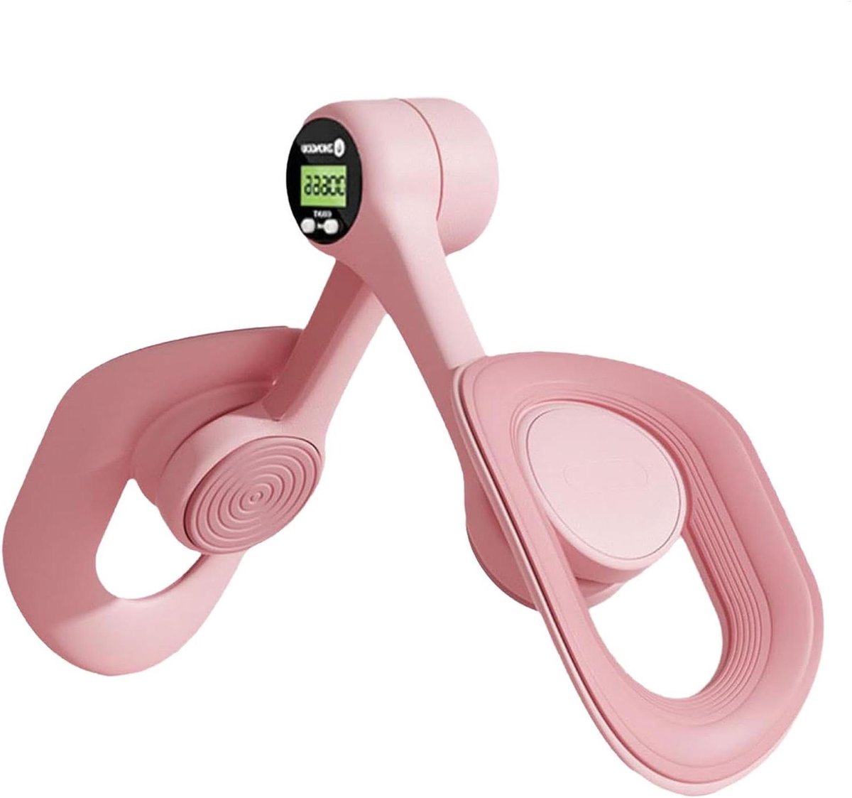 Heup Trainer - Spierversteviger Binnen Dijen - Onderlichaam Trainen - Intelligente Teller - 35x25cm - Roze
