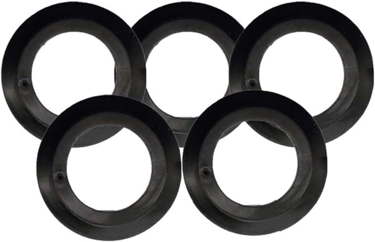 5 stuks zeef, gootsteen, afdichtring, rubberen reserveafdichting voor zeefjes, Ø 54 mm buiten Ø 32 mm binnen, zeefafdichting voor zeefjes, afdichting voor zeef, afdichting voor zeef,