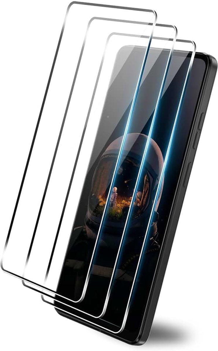 ZZjoOoj Gehard glazen screenprotector voor Motorola Moto E14 / Moto G24, krasbestendig, 9H hardheid, HD-schermbeschermer, 0,26 mm ultrahelder, ultrabestendig, pakket van 3